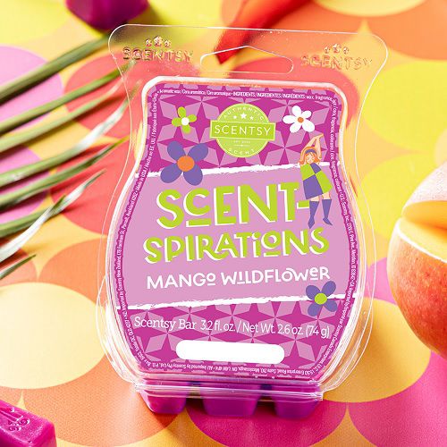 Mango Wildflower Scentsy Wax Bar