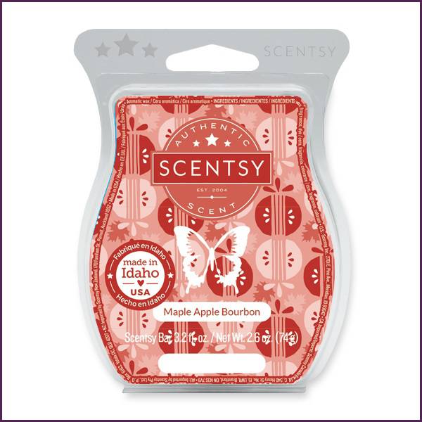 Maple Apple Bourbon Scentsy Wax Bar