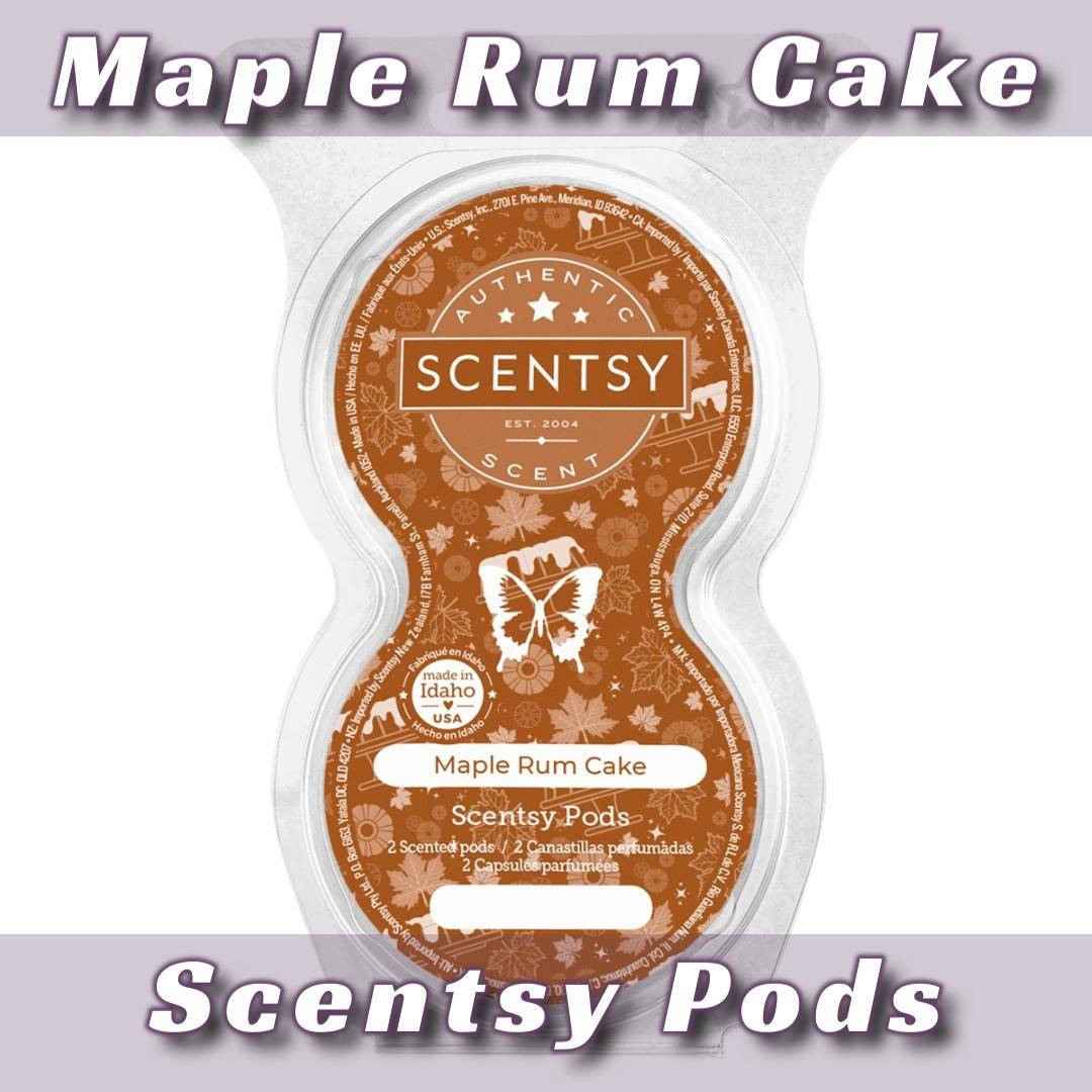 Maple Rum Cake Scentsy Pods
