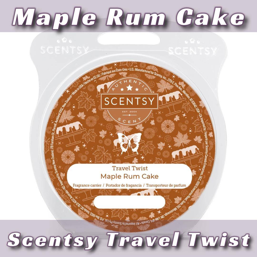 Maple Rum Cake Scentsy Travel Twist