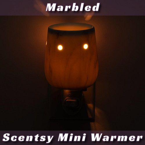 Marbled Mini Scentsy Warmer | Dark