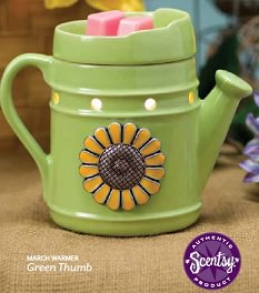 March 2013 - Scentsy Candle Warmer Of The Month - Green Thumb