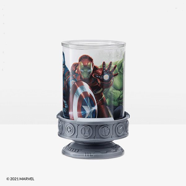 Marvel Scentsy Warmer Clear