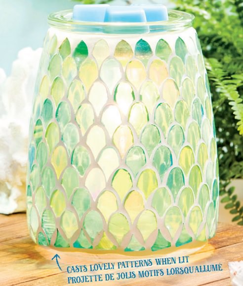 Scentsy Warmer Of The Month - March 2019 - Mermaid Glass
