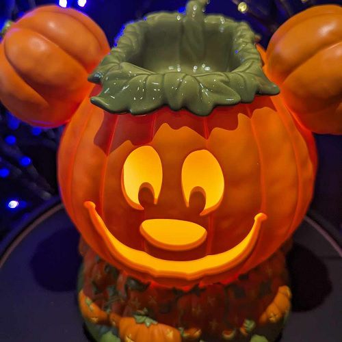 Mickey Mouse Pumpkin Scentsy Warmer | Top View