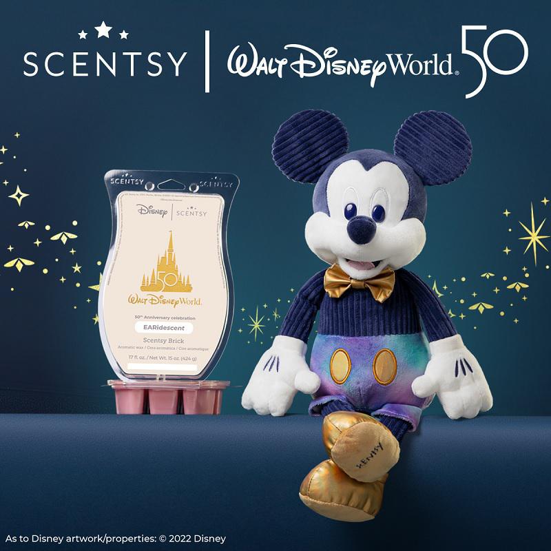 Mickey Mouse Scentsy Buddy | 50th Anniversary Disney Edition