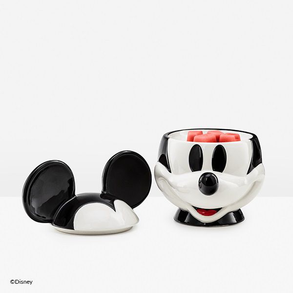 Mickey Mouse Scentsy Disney Warmer Top Open