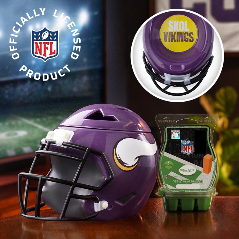 Minnesota Vikings NFL Scentsy Warmer Minnesota Vikings NFL Scentsy Warmer