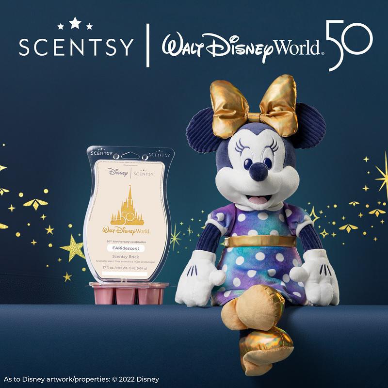 Minnie Mouse Scentsy Buddy | 50th Anniversary Disney Edition