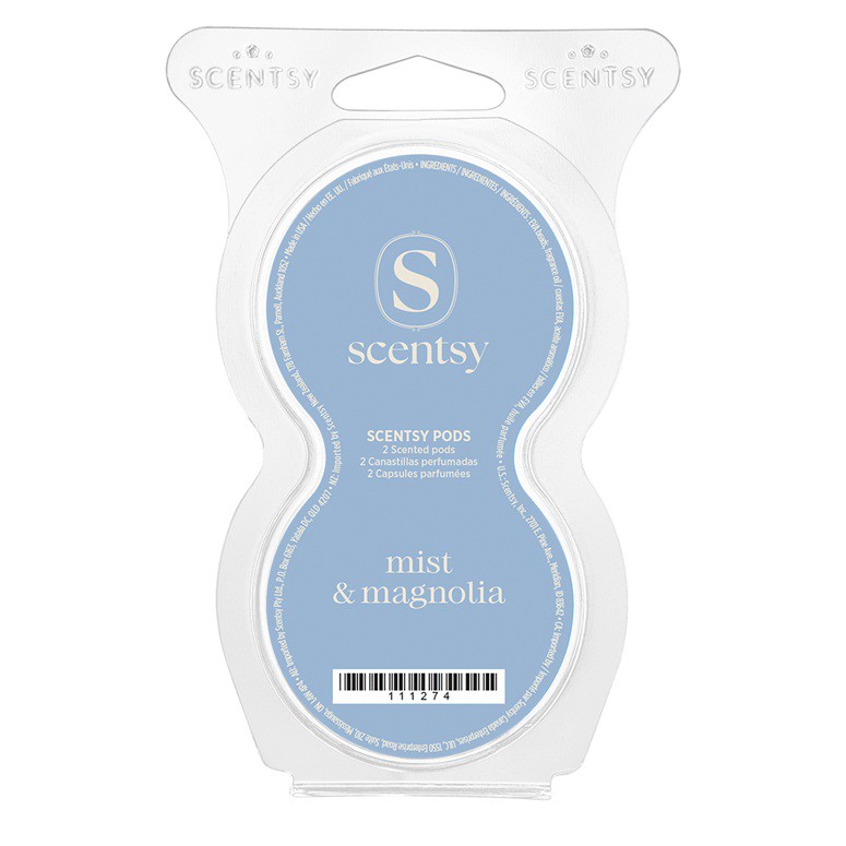 Mist & Magnolia Scentsy Pods Stylized