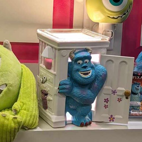 Monsters Inc. Monstropolis Scentsy Warmer | Front