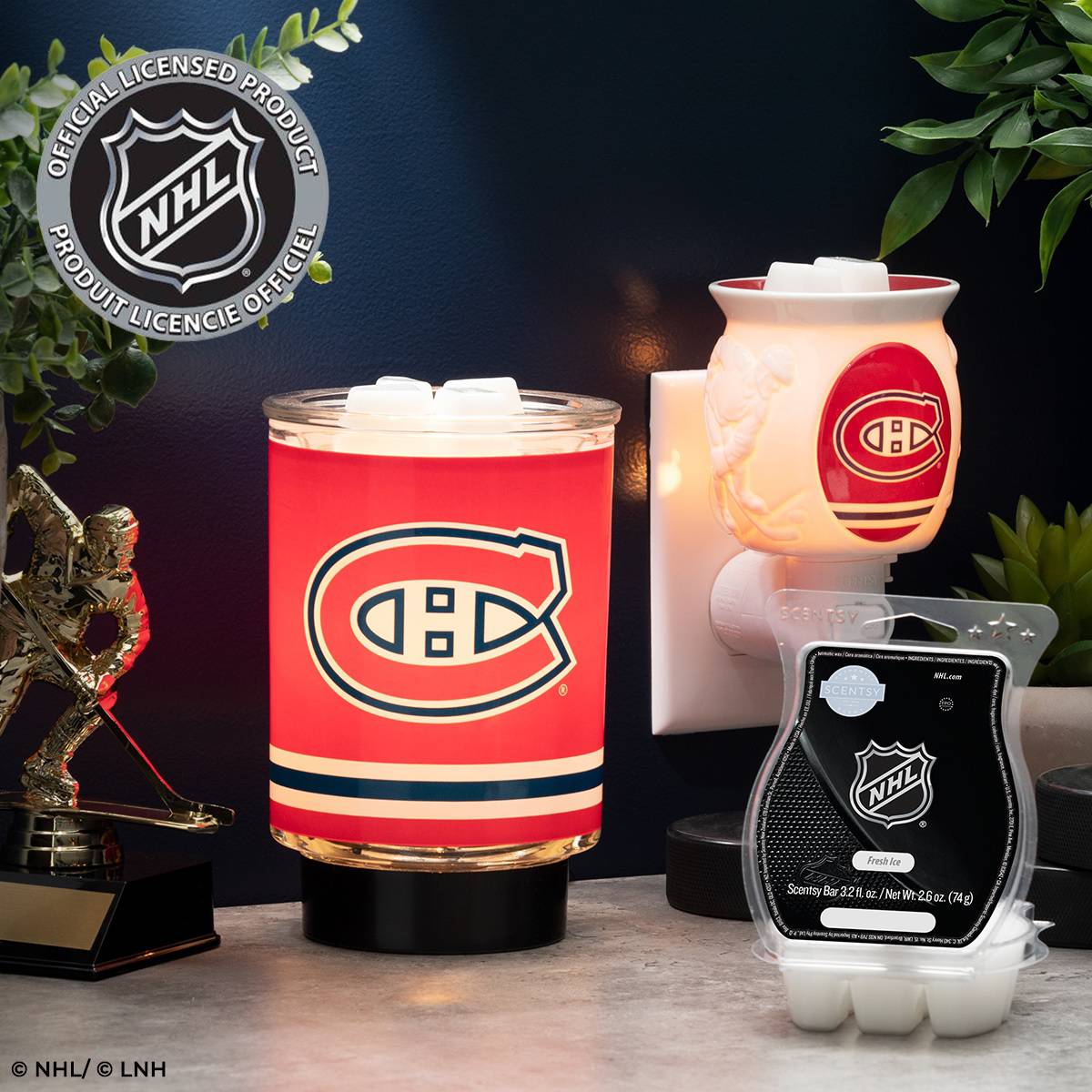 Montreal Canadiens Scentsy Warmer | Bundle