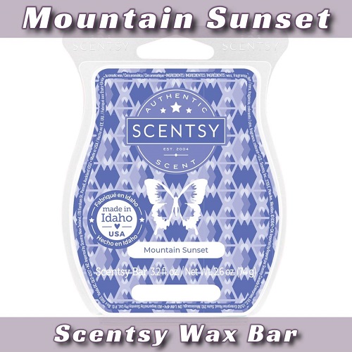 Mountain Sunset Scentsy Bar