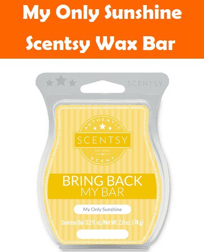 My Only Sunshine Scentsy Bar