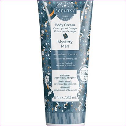 Mystery Man Scentsy Body Cream Stock Mystery Man Scentsy Body Cream Stock