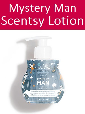 Mystery Man Scentsy Lotion