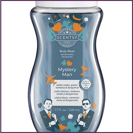 Mystery Man Scentsy Body Wash Center