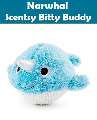 Narwhal Scentsy Bitty Buddy Narwhal Scentsy Bitty Buddy