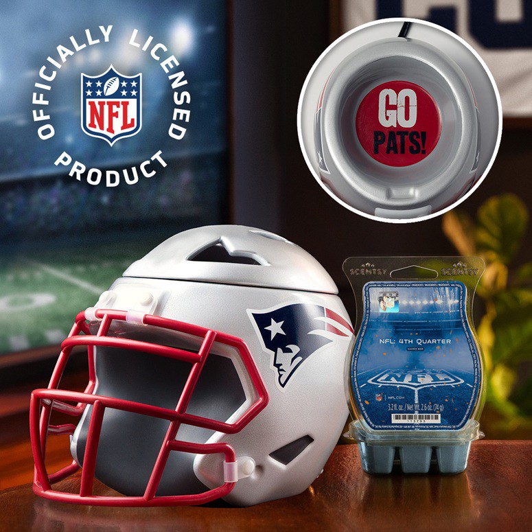 New England Patriots Helmet Scentsy Warmer New England Patriots Helmet Scentsy Warmer