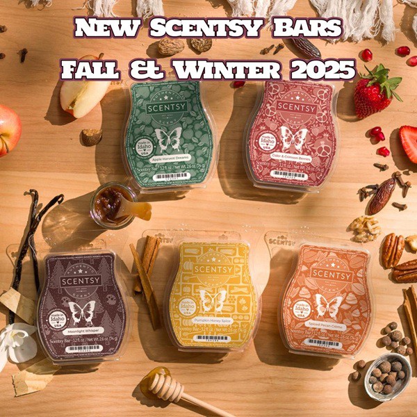 Holiday Scentsy Bars Collection 2024
