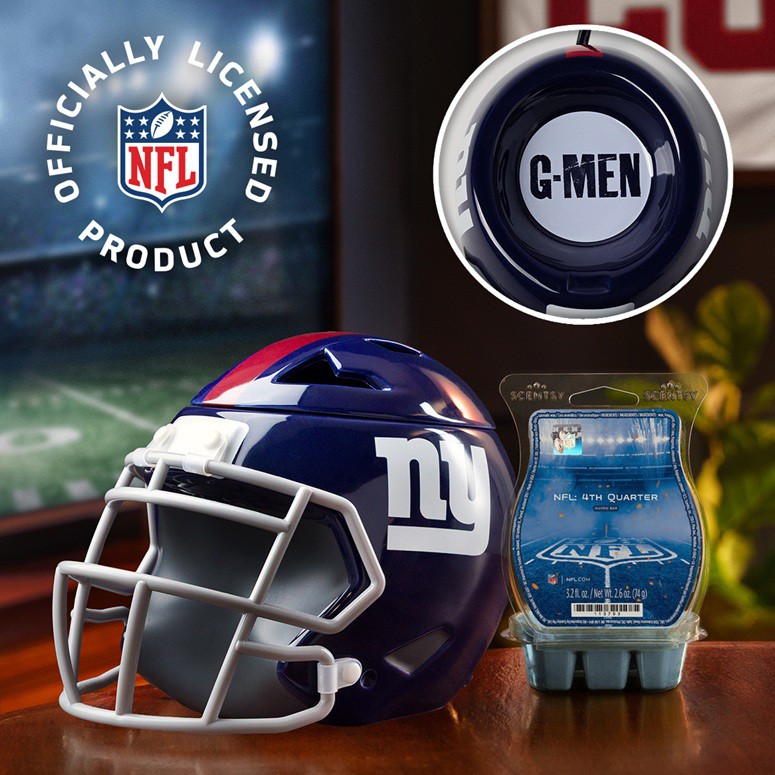 New York Giants Helmet Scentsy Warmer New York Giants Helmet Scentsy Warmer