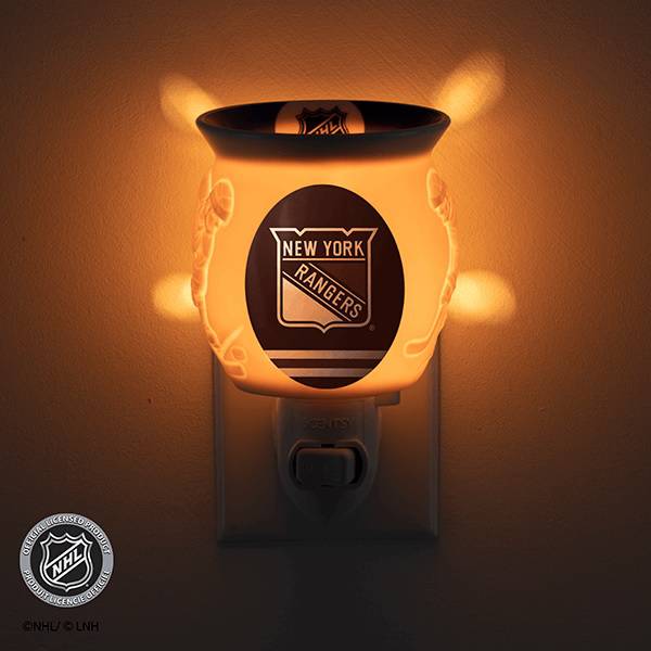 New York Rangers Mini Scentsy Warmer | Dark Lit New York Rangers Mini Scentsy Warmer | Dark Lit