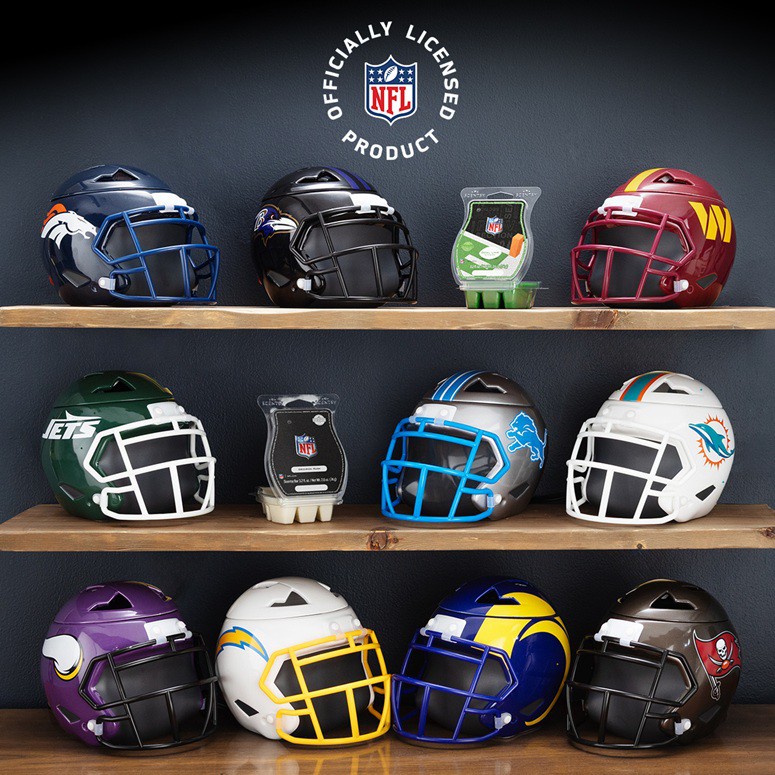NFL Scentsy Helmet Warmers Collection