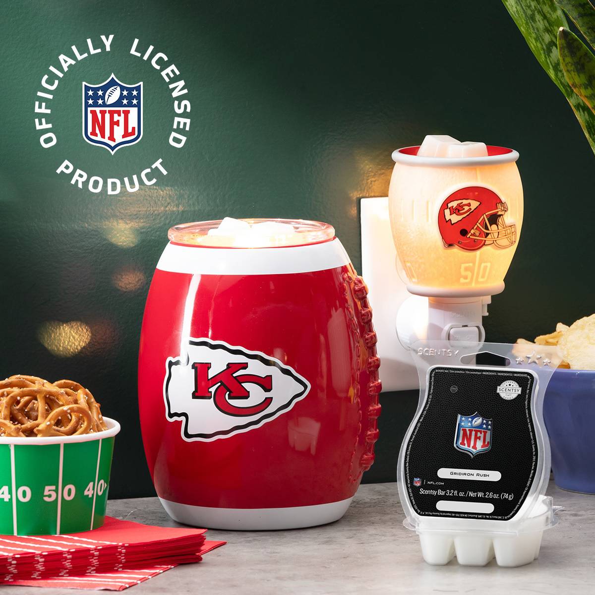 NFL Scentsy Bundle Raiders Kansas