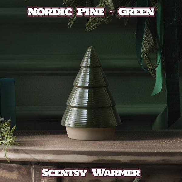 Green Nordic Pine Scentsy Warmer