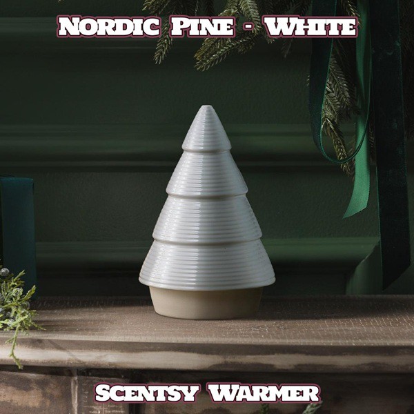 White Nordic Pine Scentsy Warmer