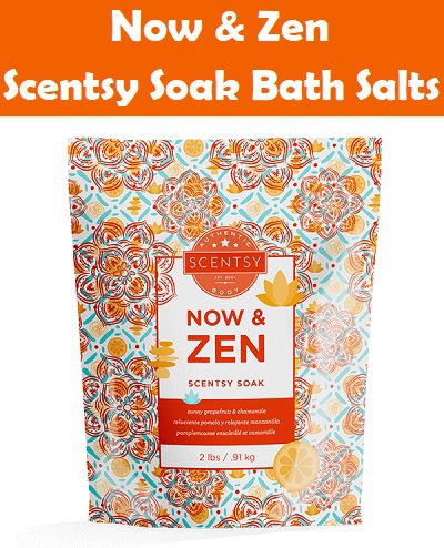 Now and Zen Scentsy Soak Bath Salt