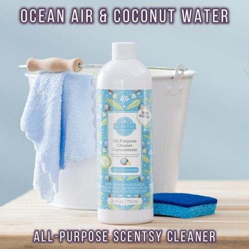 Ocean Air and Coconut Water Scentsy All-Purpose Cleaner Ocean Air and Coconut Water Scentsy All-Purpose Cleaner