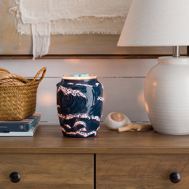 Ocean Crest Scentsy Warmer Stylized