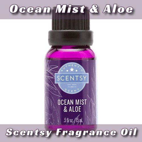 Ocean Mist and Aloe Natural Scentsy Oil Blend