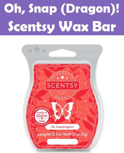 Oh Snap Dragon Scentsy Bar Oh Snap Dragon Scentsy Bar