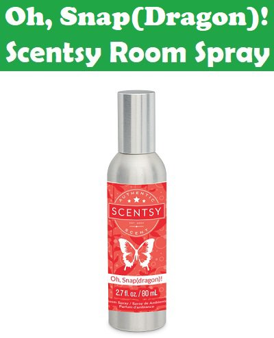 Oh Snap Dragon Scentsy Room Spray Oh Snap Dragon Scentsy Room Spray
