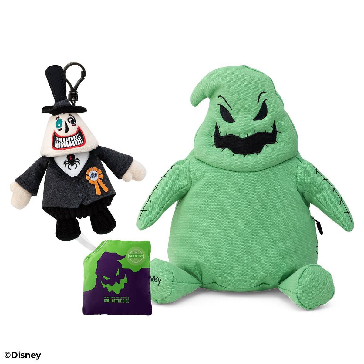 Oogie Boogie Scentsy Buddy and the Mayor