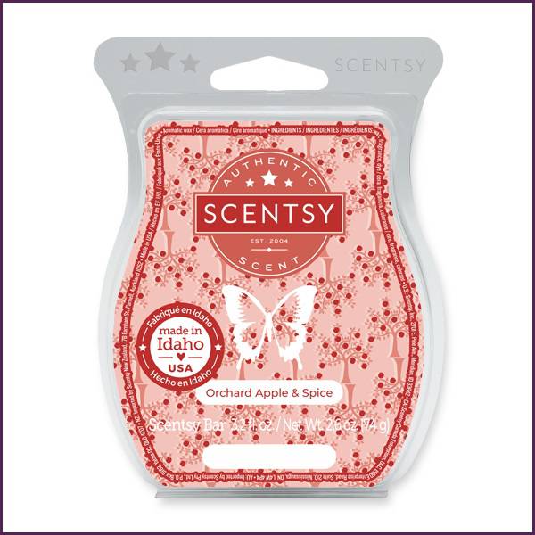 Orchard Apple and Spice Scentsy Wax Bar
