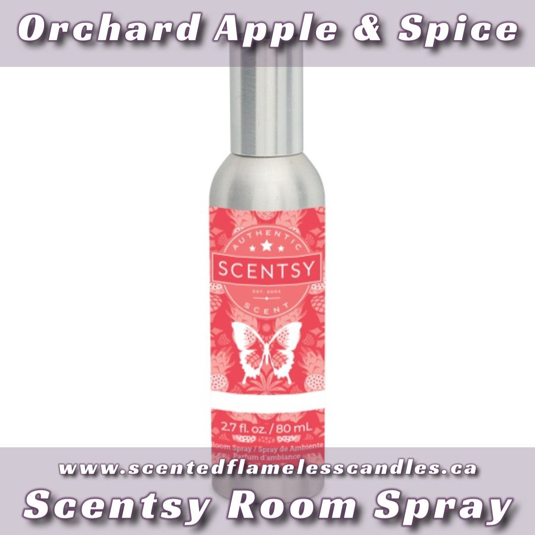 Orchard Apple and Spice Scentsy Room Spray Stock Image
