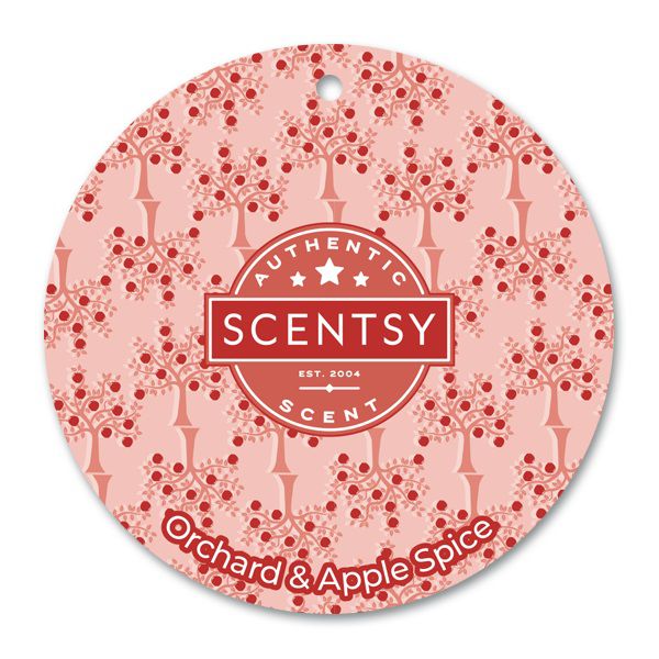 Orchard Apple and Spice Scentsy Scent Circle Stock Image