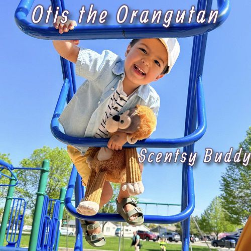 Otis the Orangutan Scentsy Buddy | With Kid