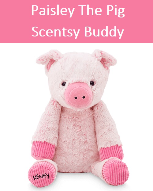 Paisley The Pig Scentsy Buddy