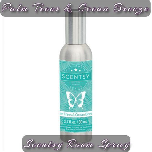 Palm Trees and Ocean Breeze Scentsy Room Spray