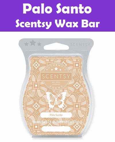 Palo Santo Scentsy Bar