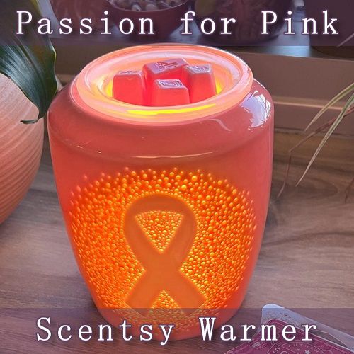 Passion for Pink Scentsy Warmer | Closeup