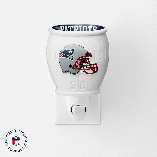 New England Patriots Scentsy Mini Warmer