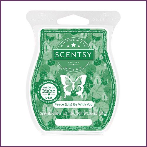 Peace (Lily) Be With You Scentsy Wax Bar