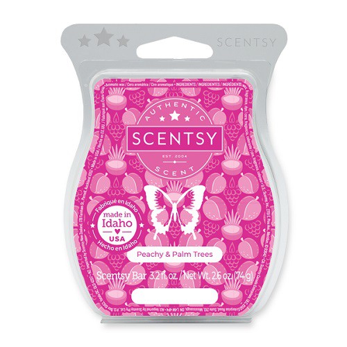 Peachy and Palm Trees Scentsy Bar