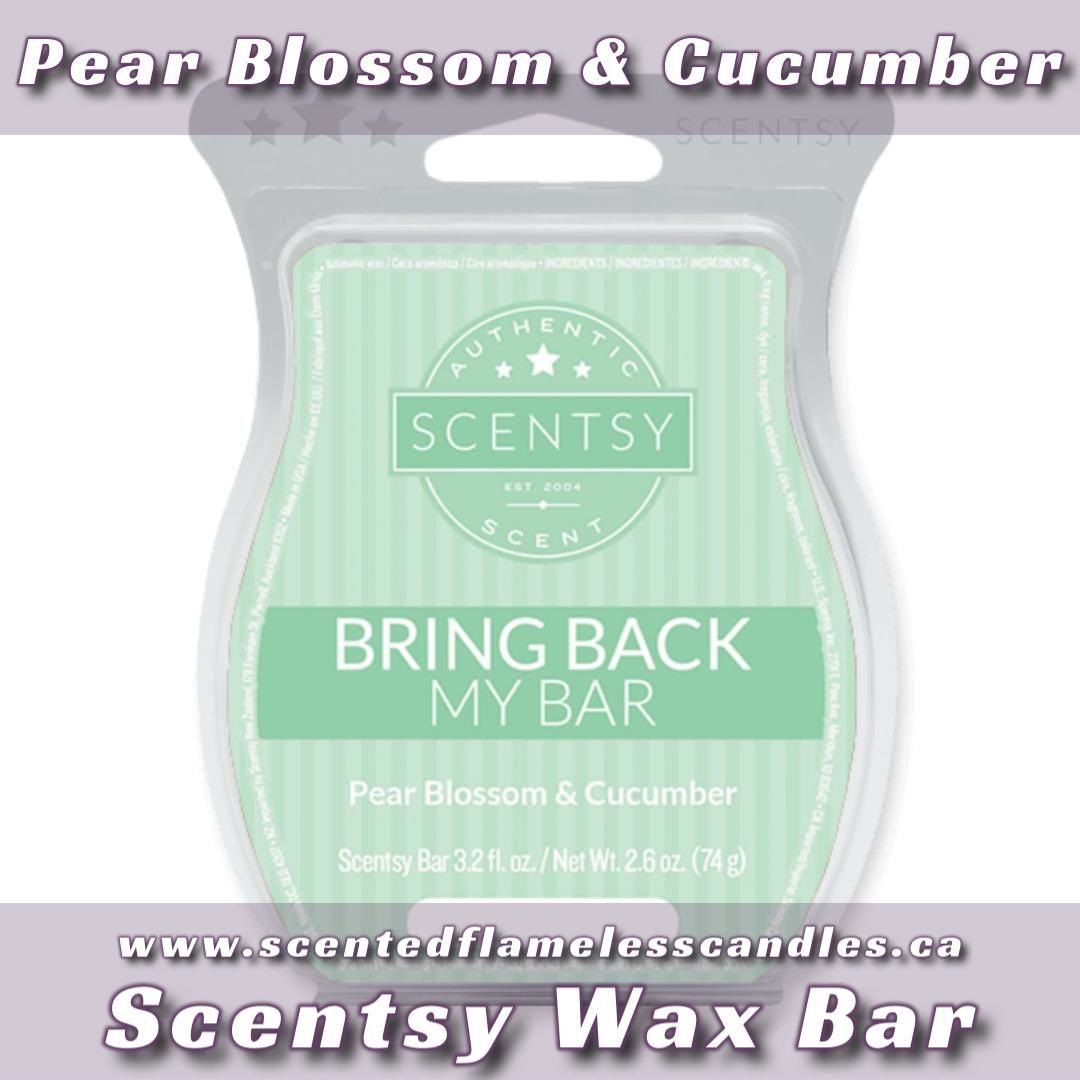 Pear Blossom and Cucumber Scentsy Wax Bar