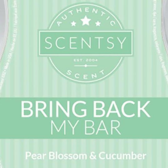 Pear Blossom and Cucumber Scentsy Wax Bar Alt